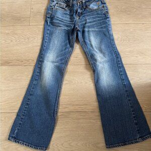 Junior Blue Flared Jeans